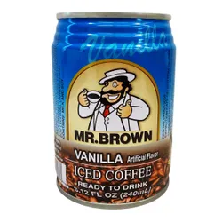 Mr.Brown Iced Coffee With Vanilla - 240Ml