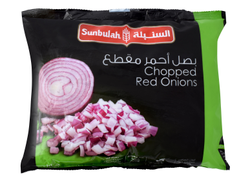 Sunbulah Frozen Chopped Red Onions - 450 Gr