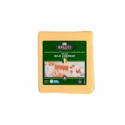 Saluti Mild White Cheddar Cheese - 200G