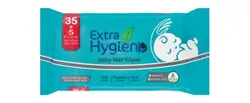Extra Hygiene Nourishing Baby Wet Wipes With Vitamin E (35+5 Extra) - Alcohol Free - 40 Tissues