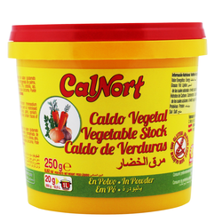 Calnort Dehydrated Vegetable Stock - Gluten Free - 250 Gr