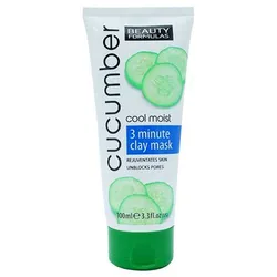 Beauty Formulas Cucumber Clay Mask -100 Ml