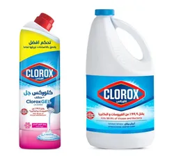 Clorox Bleach and Bleach Gel 750Ml - 1.89L