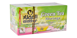 Al Attar Moringa Green Tea Bags - 20 Per Pack