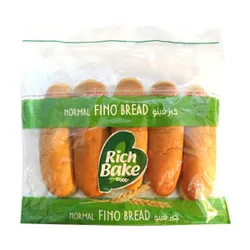Rich Bake Whole Wheat Sugar Free Fino Bread - 5Pieces