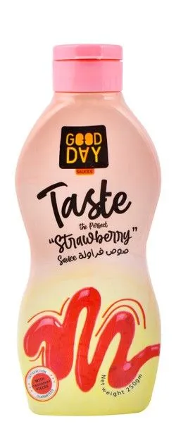 Good Day Strawberry Sauce With Strawberry Pieces - 250 Gr