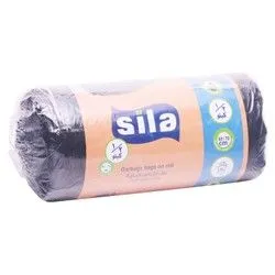Sila Black Garbage Bags On Roll (60X70Cm) - 500 Gr