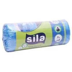 Sila Blue Garbage Bags On Roll (50X55Cm) - 20 Per Pack