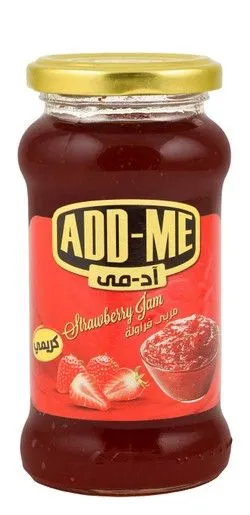 Add-Me Creamy Strawberry Jam - 360 Gr