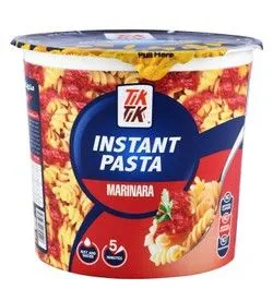 Tik Tik Instant Marinara Pasta - Artificial Flavors Free, Artificial Colorants Free, Preservatives Free - 115 Gr