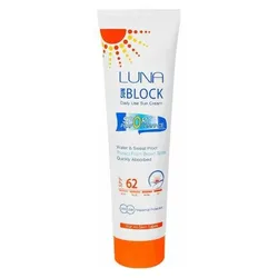 Luna Sun Block Sport Performance Sun Cream With Spf 62 -130 Ml