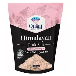 Oujaj Pink Himalayan Coarse Salt - Gmo Free - 500 Gr
