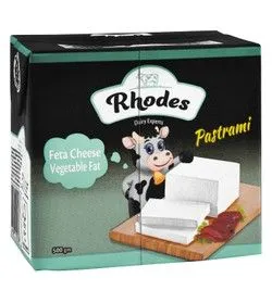 Rhodes Pastrami Feta Cheese With Vegetable Fat - 500 Gr