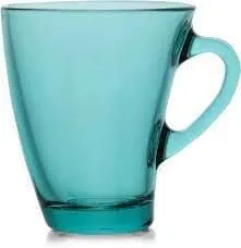Pasabahce Mug Heybeli - Turquoise (Assorted Color And Shape)