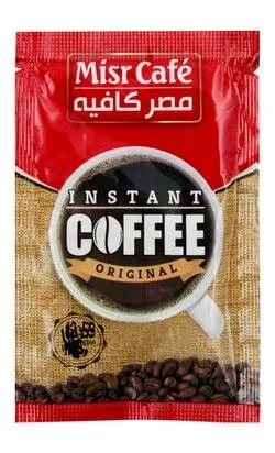 Misr Cafe Robusta & Arabic Blend Original Instant Coffee Sachet - 2 Gr