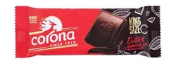 Corona King Size Dark Chocolate - No Added Milk - 1 Pcs