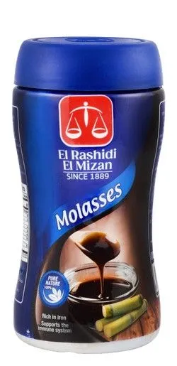 El Rashidi El Mizan Sugarcane Molasses - Preservatives Free, Artificial Colors Free, Artificial Flavors Free - 350 Gr