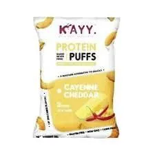 Kayy Protein Puffs Cayenne Cheddar