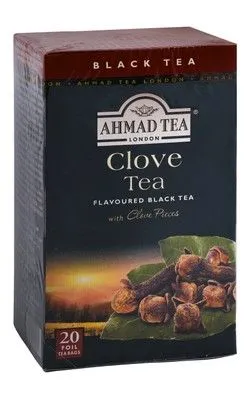 Ahmad Clove Black Tea Bags With Clove Pieces - 20 Per Pack