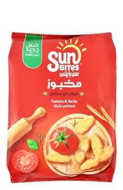 Sunbites Bread Bites Tomato & Herbs Flavor - 78 Gr