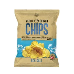 Ok Kettle Cooked Chips With Sea Salt - 150G