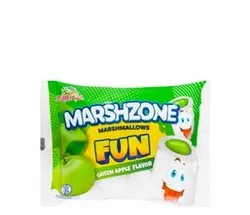Magical Marshzone Fun Marshmallows Green Apple Flavor - Gluten Free - 20 Gr