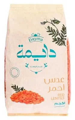 Dayma Red Lentils - 1 Kg