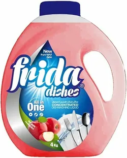 Frida Dish Washing Liquid With Red Apple - 4Kg