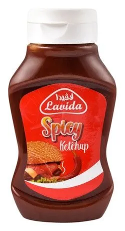 Lavida Spicy Tomato Ketchup - 440 Gr