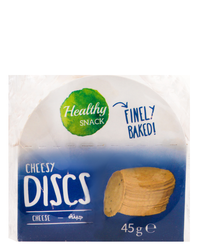 Healthy Snack Baked Cheesy Discs - 45 Gr