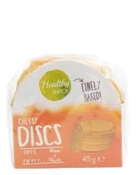 Healthy Snack Cheesy Discs With Paprika & Cheese - 45 Gr