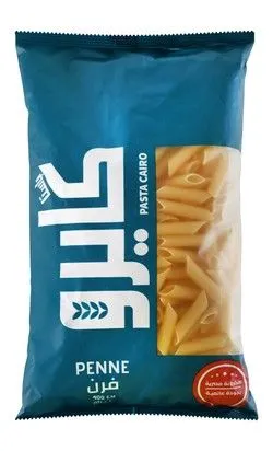 Cairo Penne Pasta - Artificial Flavor Free, Artificial Color Free, Artificial Preservative Free - 400 Gr
