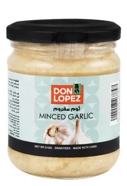 Don Lopez Minced Garlic - 210 Gr