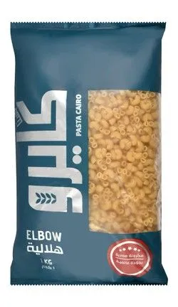 Cairo Elbow Pasta - Artificial Color Free, Artificial Flavor Free, Preservative Free - 1 Kg