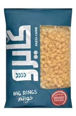 Cairo Big Ring Pasta - Artificial Flavor Free, Artificial Color Free, Preservative Free - 1 Kg