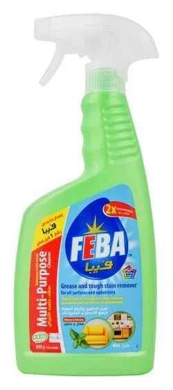 Feba Grease & Tough Multipurpose Cleaning & Stain Remover Mint Scent - 635 Gr