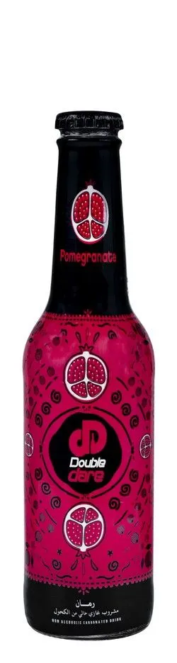 Double Dare Non-Alcoholic Carbonated Drink Pomegranate Flavor - 275 Ml