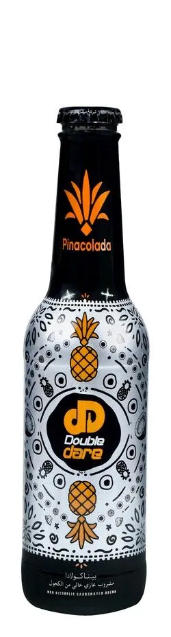 Double Dare Non-Alcoholic Carbonated Drink Pinacolada Flavor - 275 Ml
