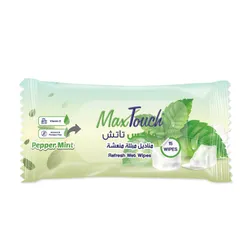 Max Touch Referesh Wipes - 15 Pieces