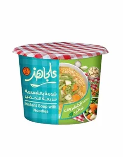 Ala Gahez Instant Vegtables Soup With Noodles -65 Gm