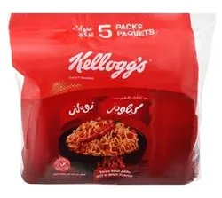 Kellogg's Instant Noodles Hot & Spicy Flavor - 5 X 70 Gr