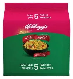 Kellogg's Instant Noodles Vegetable Flavor - 5 X 70 Gr