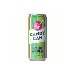 Candy Can Spakling Drink With Sour Apple - 330Ml