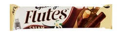 Galaxy Flutes Cream Wafer Rolls Coated With Chocolate - 22.5 Gr
