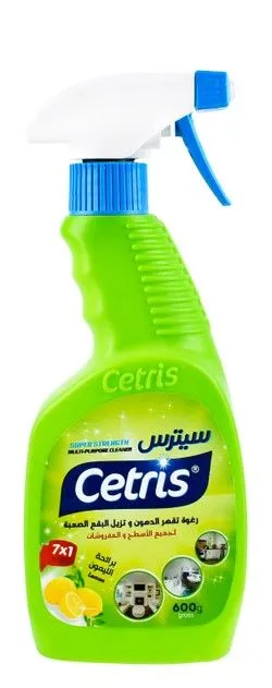 Cetris Multipurpose Surface Cleaning Spray Lemon Scent - 500 Ml