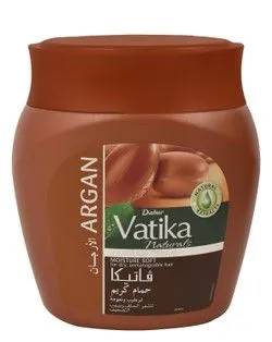 Vatika Naturals Moisturizing Hammam Cream With Argan For Dry & Unmanageable Hair - 500 Gr