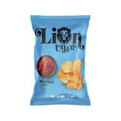 Lion Potato Chips With Ketchup - 65-75G