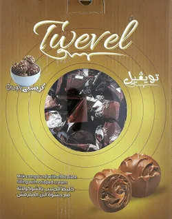 Trufle Milk Choco Filled With Crispy Rice And Hazelnut Cream - 35Gm