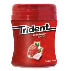 Trident Suger Free Gum With Strawberry - 84G