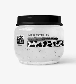 Ecta Vita Milk Scrub For Glowing Skin - 300 Gm